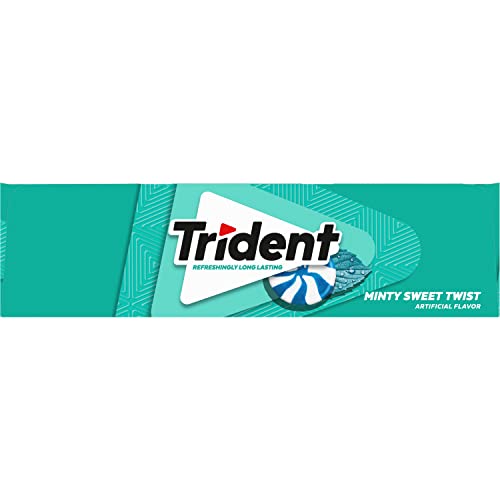 Trident Watermelon Twist Sugar Free Gum, 12 Packs of 14 Pieces (168 Total Pieces)