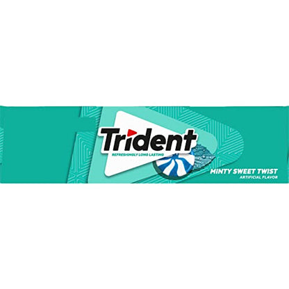 Trident Watermelon Twist Sugar Free Gum, 12 Packs of 14 Pieces (168 Total Pieces)