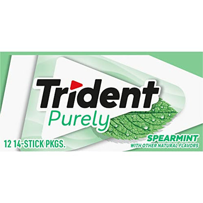 Trident Watermelon Twist Sugar Free Gum, 12 Packs of 14 Pieces (168 Total Pieces)