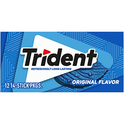 Trident Watermelon Twist Sugar Free Gum, 12 Packs of 14 Pieces (168 Total Pieces)