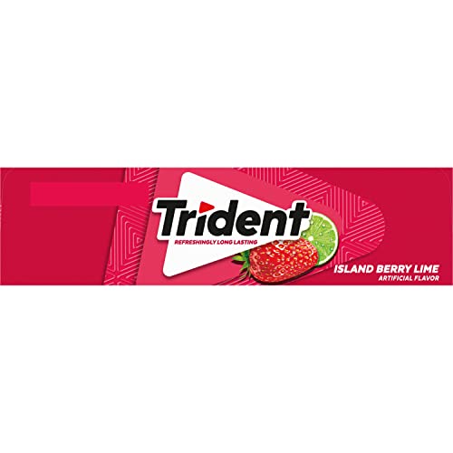 Trident Watermelon Twist Sugar Free Gum, 12 Packs of 14 Pieces (168 Total Pieces)