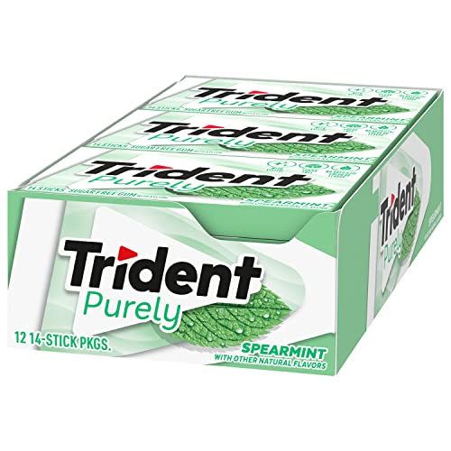 Trident Watermelon Twist Sugar Free Gum, 12 Packs of 14 Pieces (168 Total Pieces)