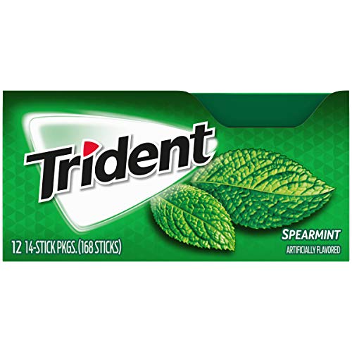 Trident Watermelon Twist Sugar Free Gum, 12 Packs of 14 Pieces (168 Total Pieces)