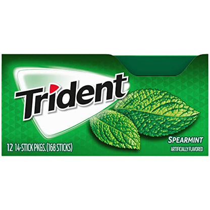 Trident Watermelon Twist Sugar Free Gum, 12 Packs of 14 Pieces (168 Total Pieces)