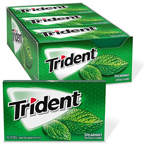 Trident Watermelon Twist Sugar Free Gum, 12 Packs of 14 Pieces (168 Total Pieces)