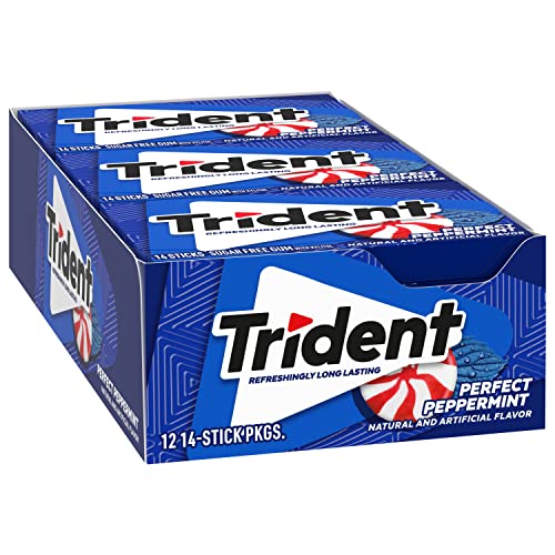 Trident Watermelon Twist Sugar Free Gum, 12 Packs of 14 Pieces (168 Total Pieces)