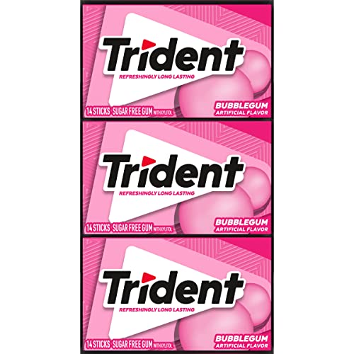 Trident Watermelon Twist Sugar Free Gum, 12 Packs of 14 Pieces (168 Total Pieces)