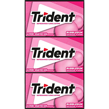 Trident Watermelon Twist Sugar Free Gum, 12 Packs of 14 Pieces (168 Total Pieces)