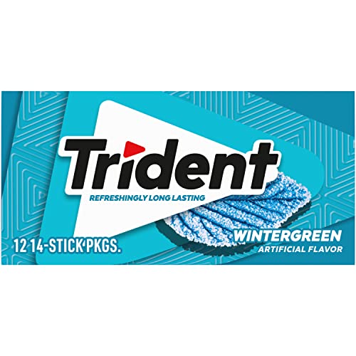 Trident Watermelon Twist Sugar Free Gum, 12 Packs of 14 Pieces (168 Total Pieces)