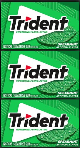 Trident Watermelon Twist Sugar Free Gum, 12 Packs of 14 Pieces (168 Total Pieces)