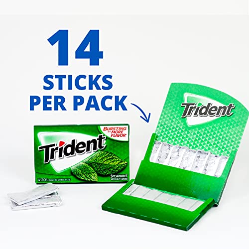 Trident Watermelon Twist Sugar Free Gum, 12 Packs of 14 Pieces (168 Total Pieces)