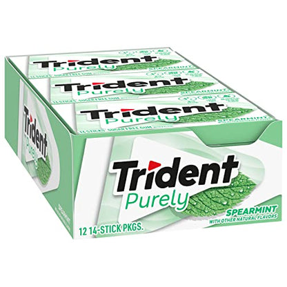 Trident Watermelon Twist Sugar Free Gum, 12 Packs of 14 Pieces (168 Total Pieces)