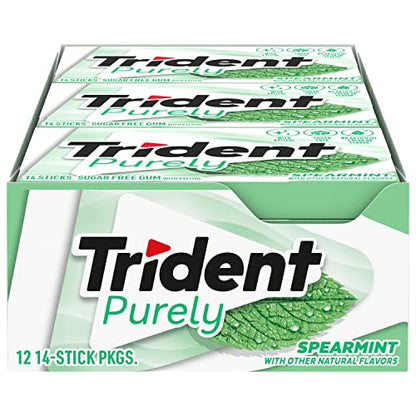 Trident Watermelon Twist Sugar Free Gum, 12 Packs of 14 Pieces (168 Total Pieces)