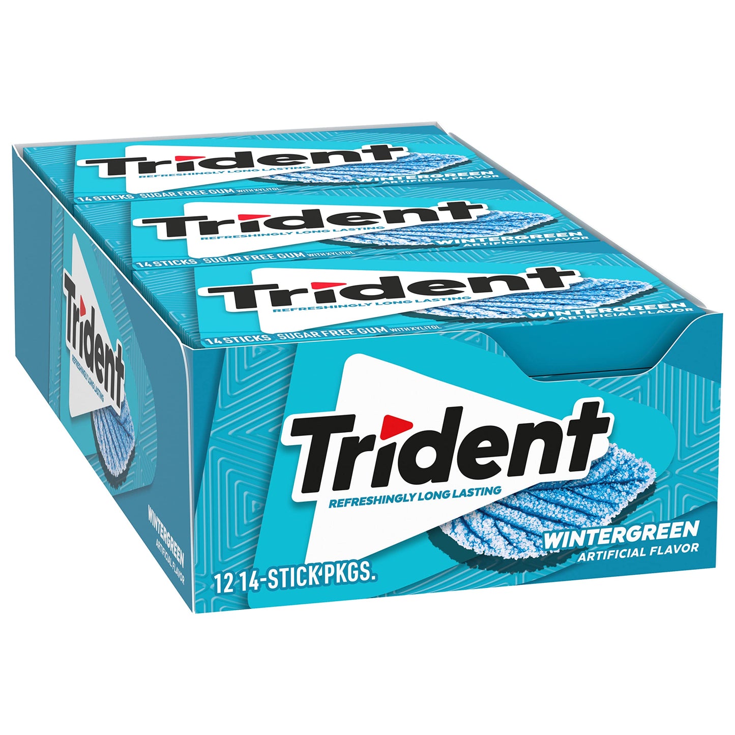 Trident Watermelon Twist Sugar Free Gum, 12 Packs of 14 Pieces (168 Total Pieces)